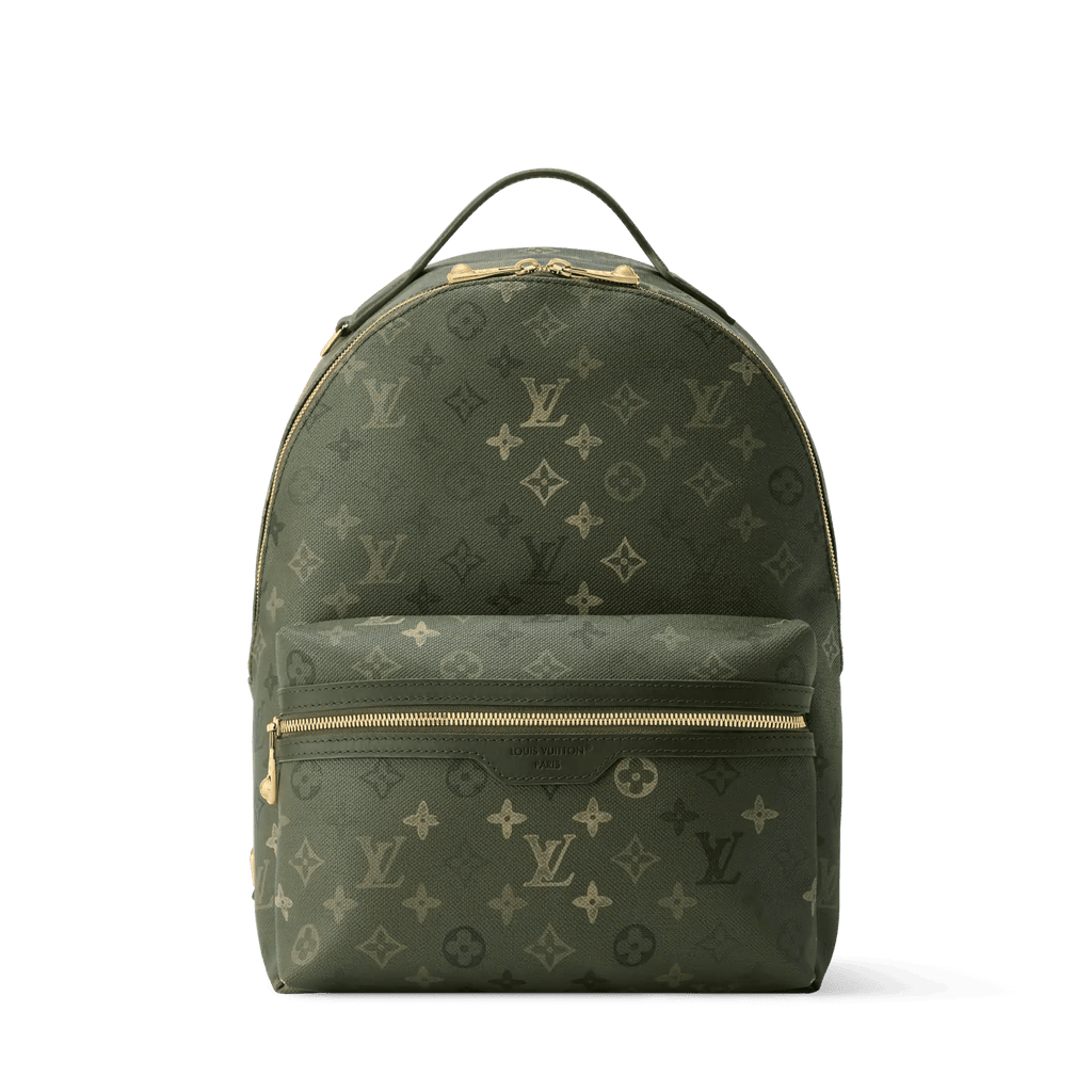 Khaki Coated Canvas Backpack product image 1