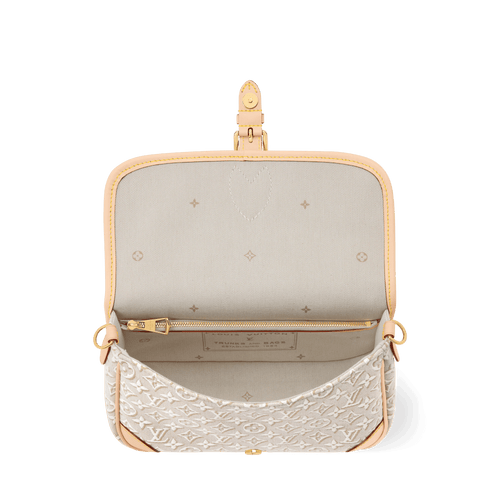 Diane PM Monogram Emblème Peuplier Jacquard Crossbody Bag For Women