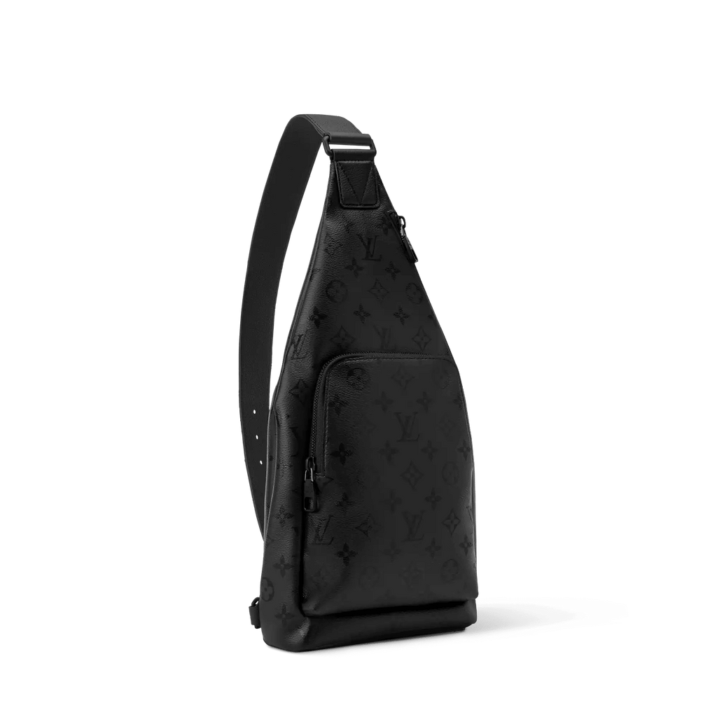 Duo Slingbag Monogram Midnight Black Shoes For Men