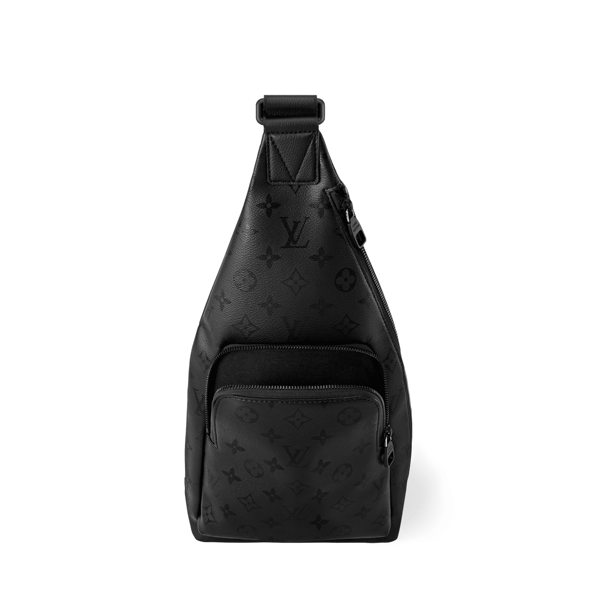 Duo Slingbag Monogram Midnight Black Shoes For Men