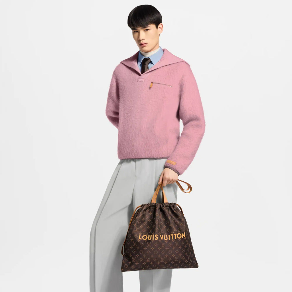 Dust Bag Tote MM Silk Tech Monogram Shoes For Men