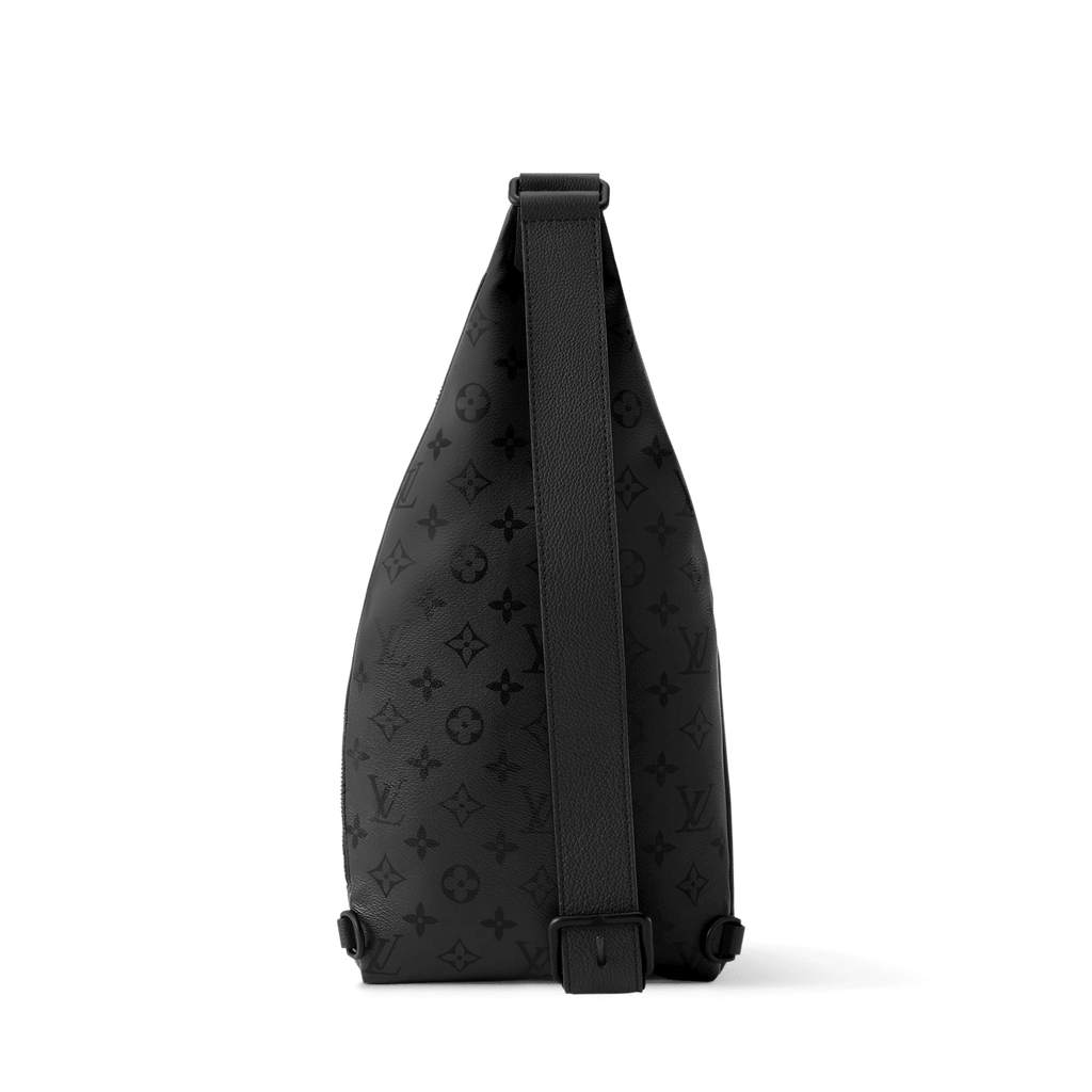 Duo Slingbag Monogram Midnight Black Shoes For Men