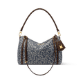 Express MM Wild Denim Silver Blue Tote Bag M3A388 For Women