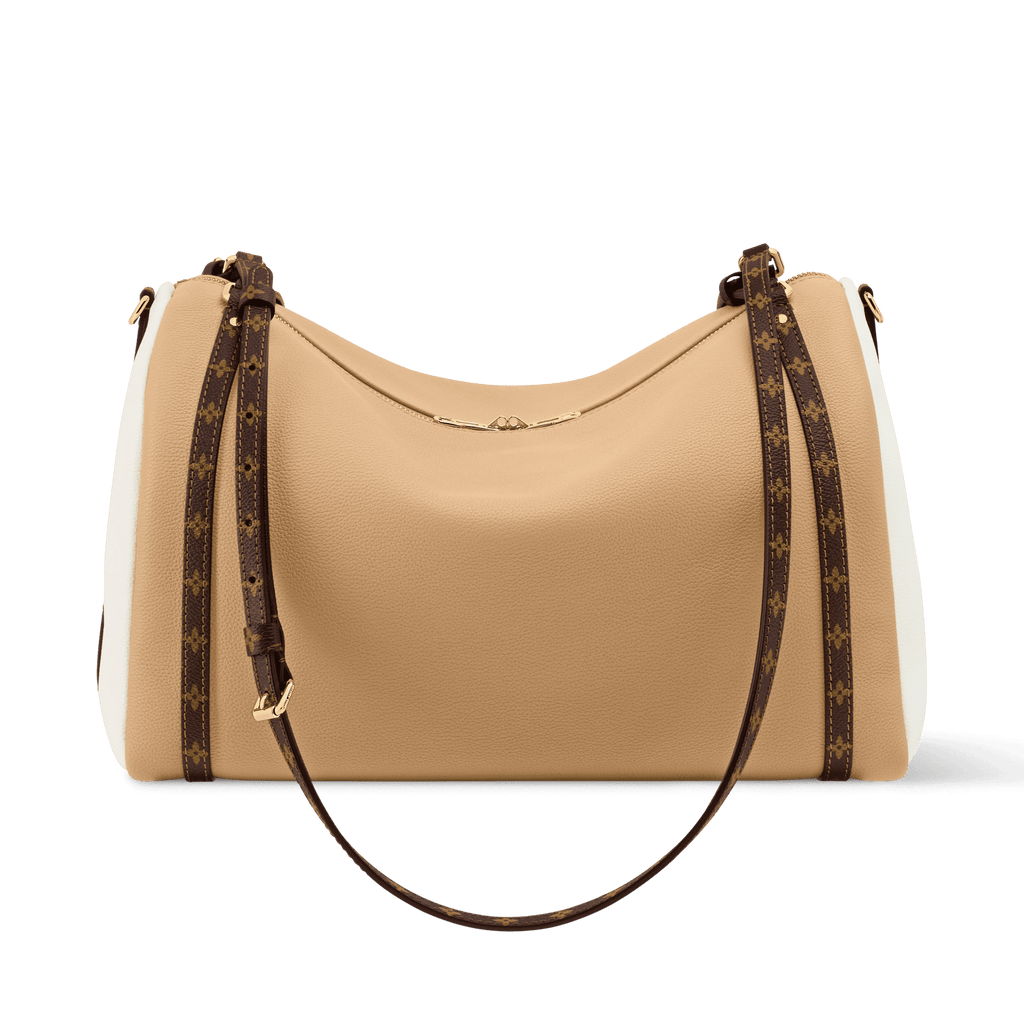 Express MM Oak Coton Calfskin Tote Bag For Women