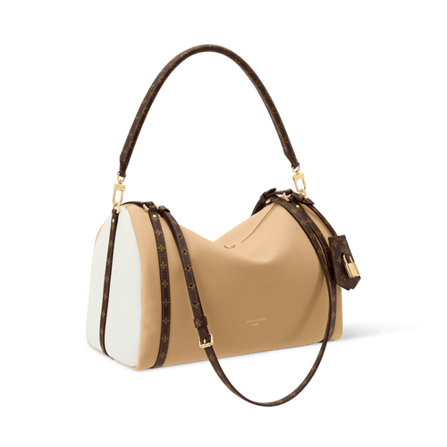 Express MM Oak Coton Calfskin Tote Bag For Women