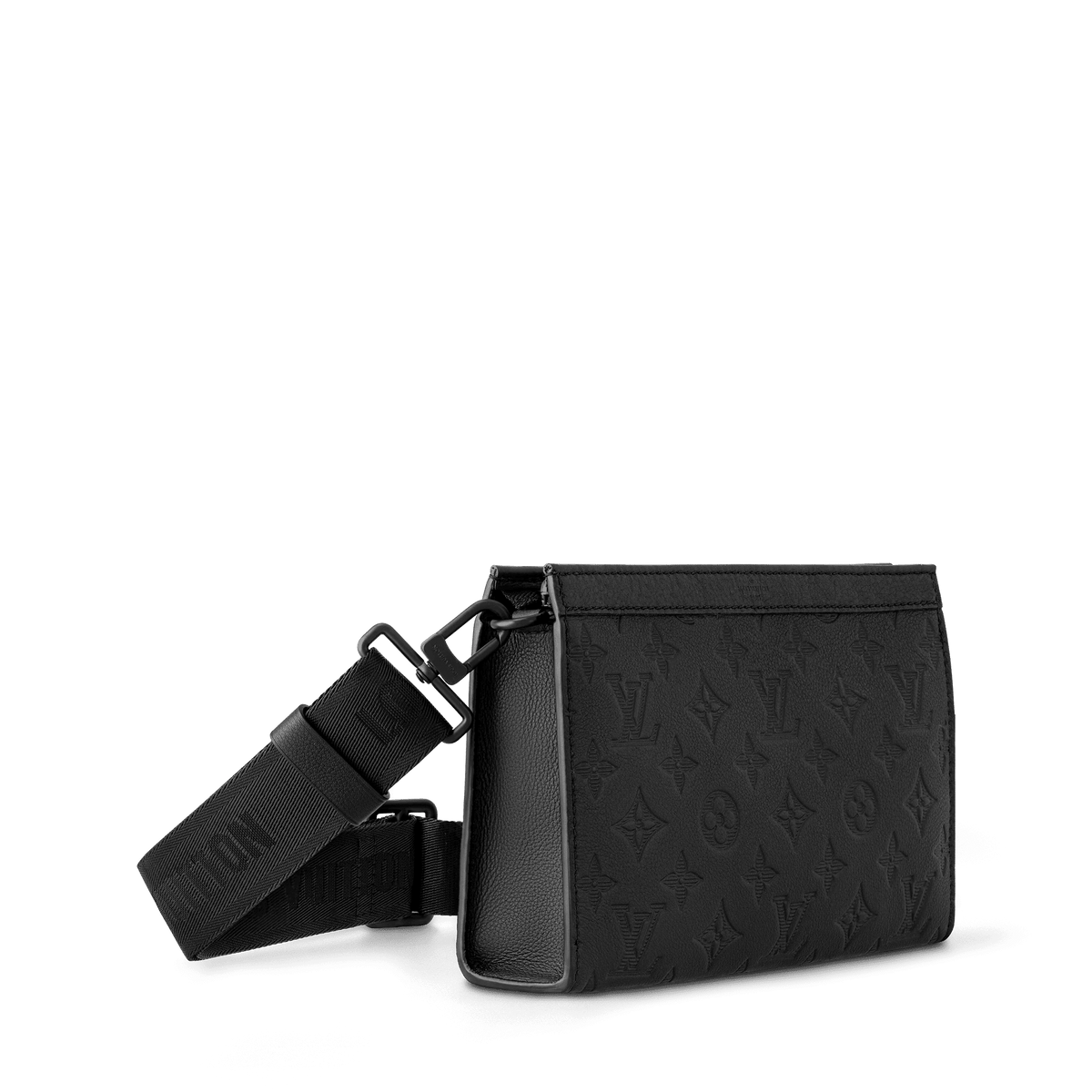 Gaston Wearable Wallet Monogram Shadow Black For Men