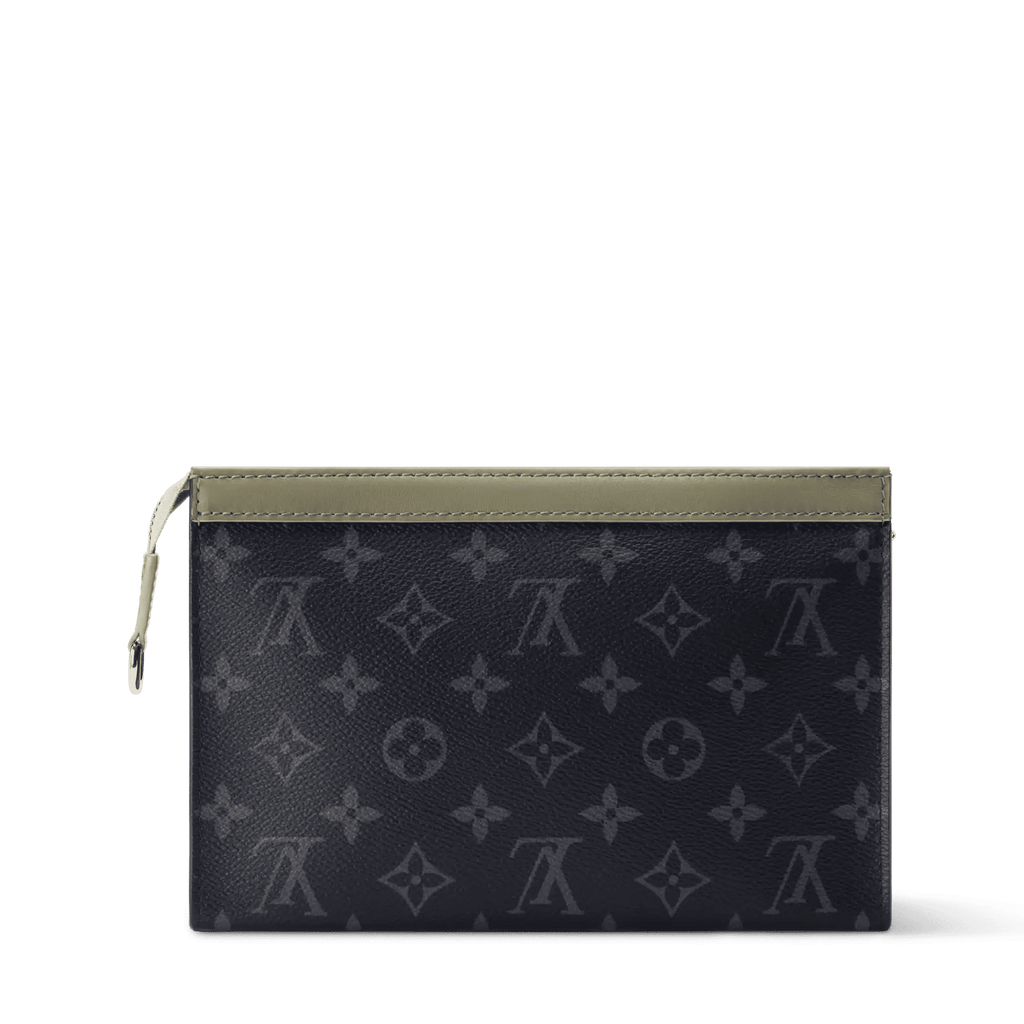 Gaston Wearable Wallet Monogram Eclipse Khaki For Men