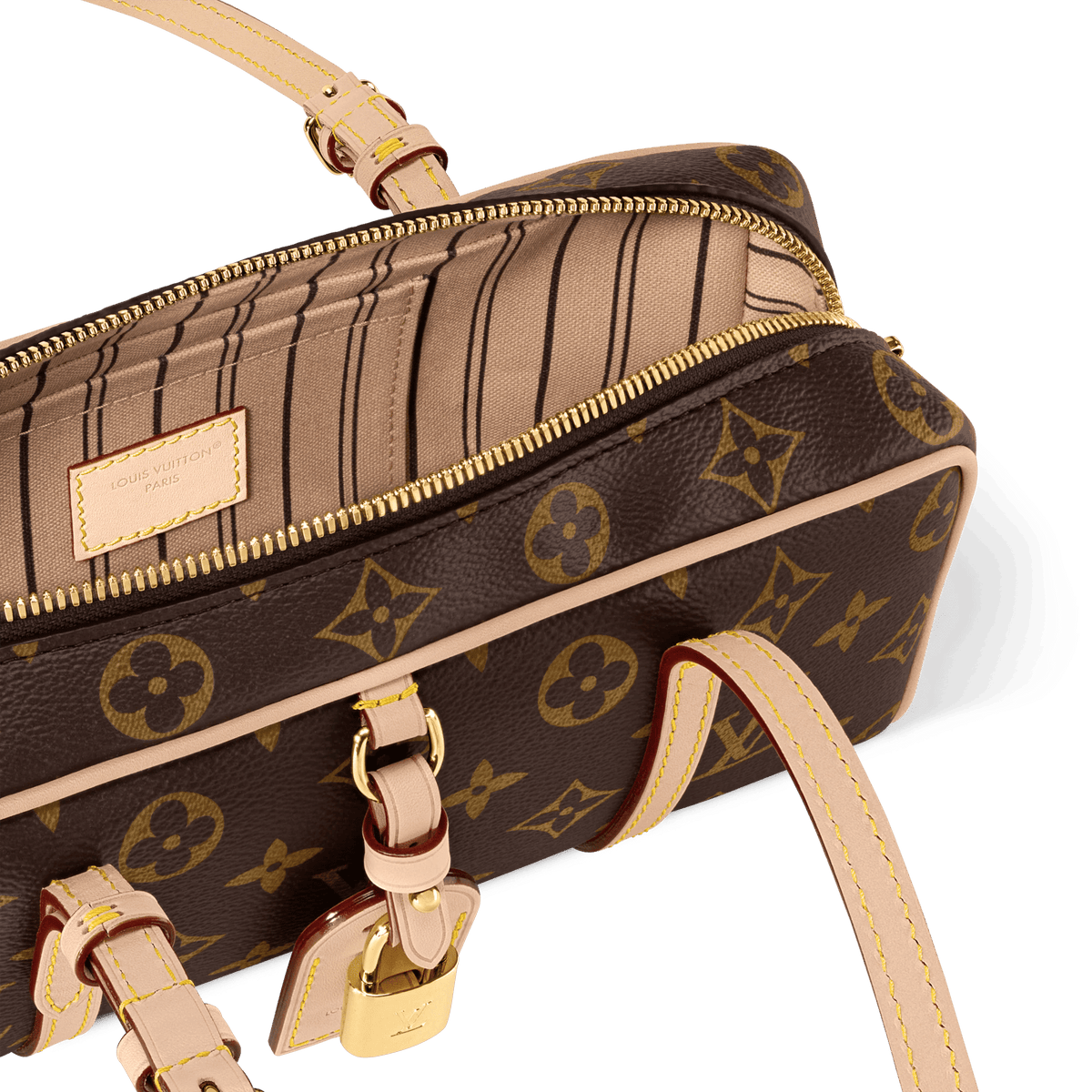Hang On Monogram Canvas Bowling Bag For Women