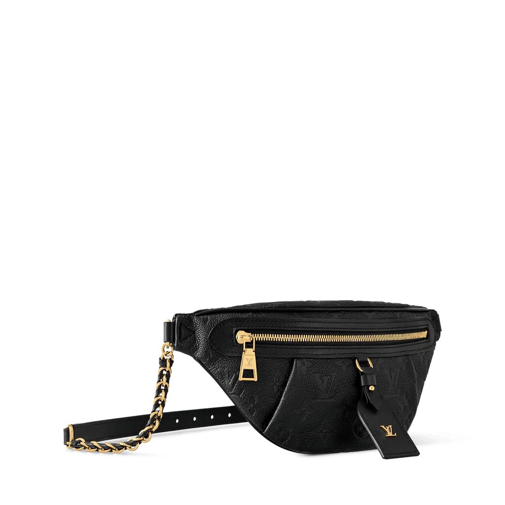 Black Leather Belt Bag Design 002 product image 2