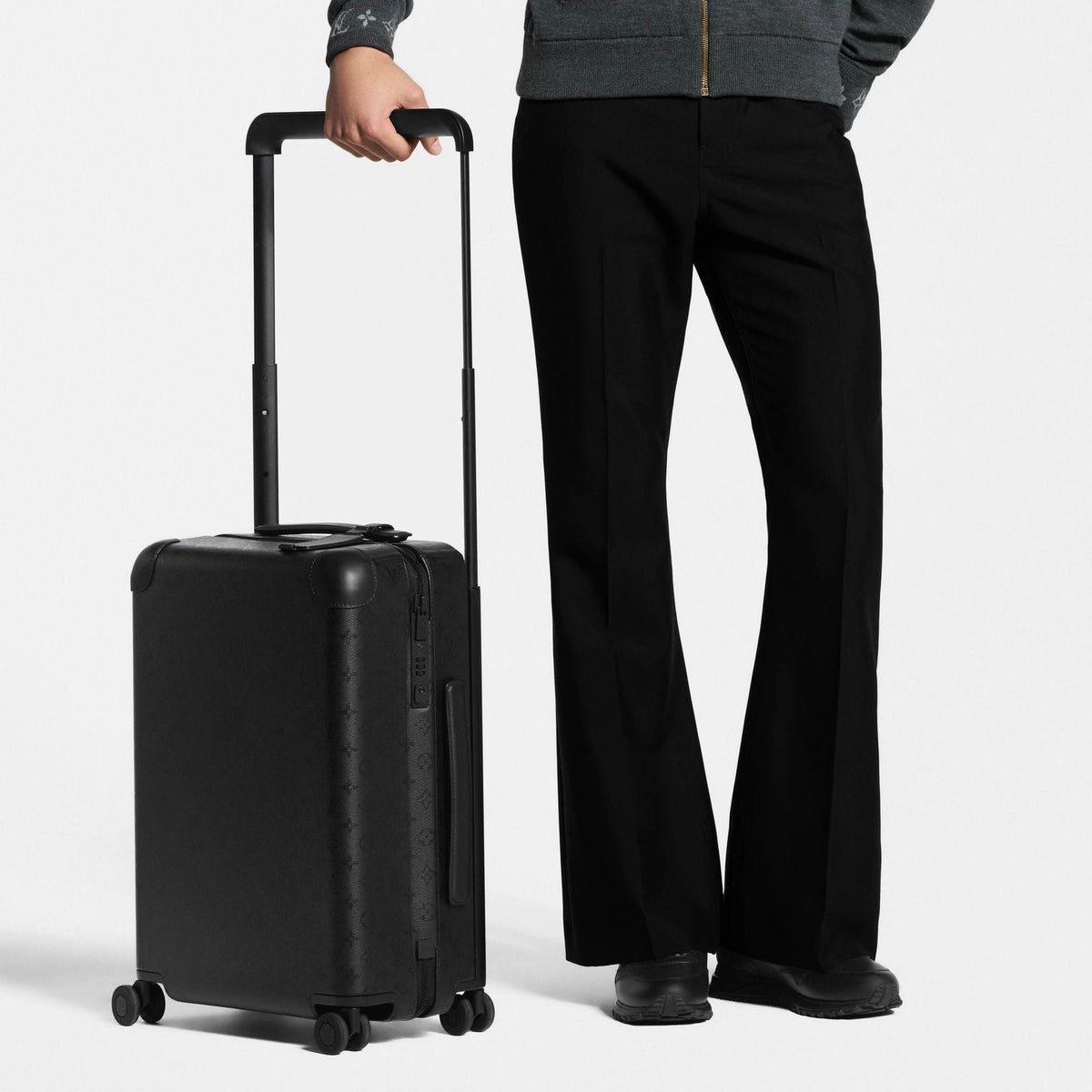 Horizon 55 Rolling Suitcase Monogram Midnight M26811 Collection
