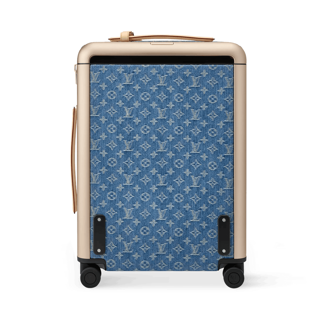 Horizon 55 Rolling Luggage Monogram Denim Blue M28386 Collection