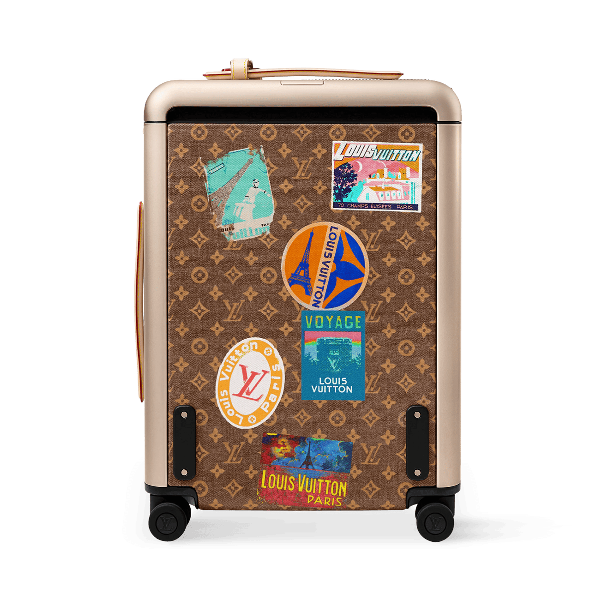 Brown Coated Canvas Luggage Design 002 product image 4