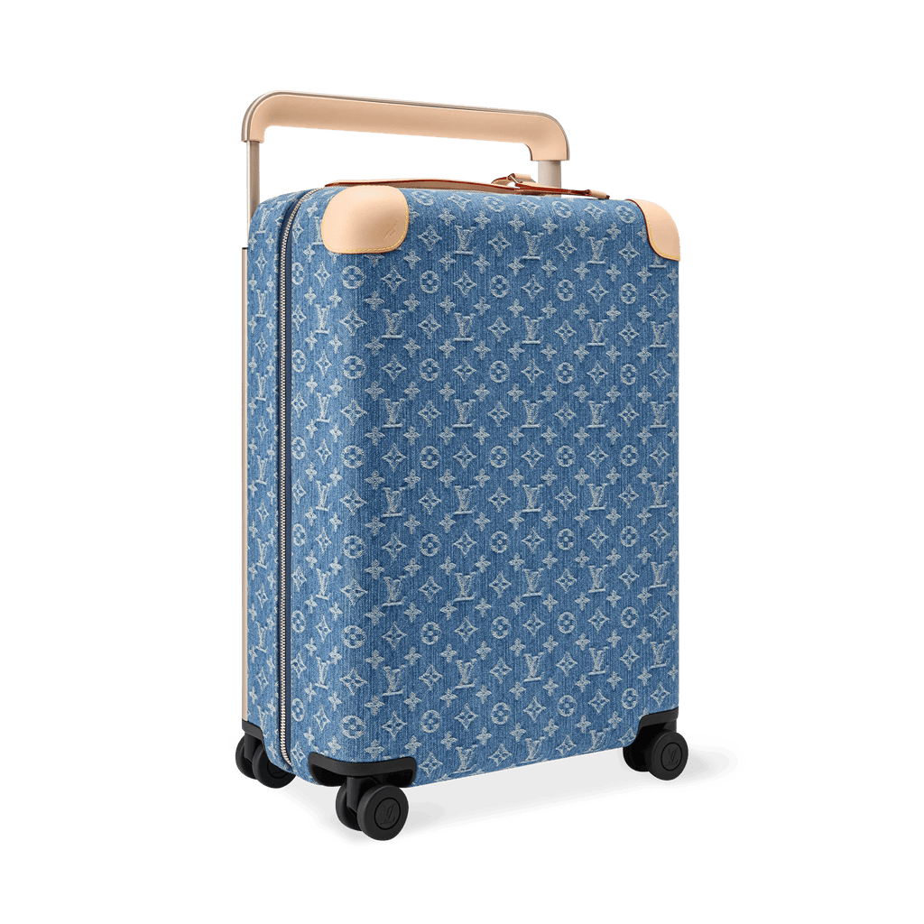 Horizon 55 Rolling Luggage Monogram Denim Blue M28386 Collection