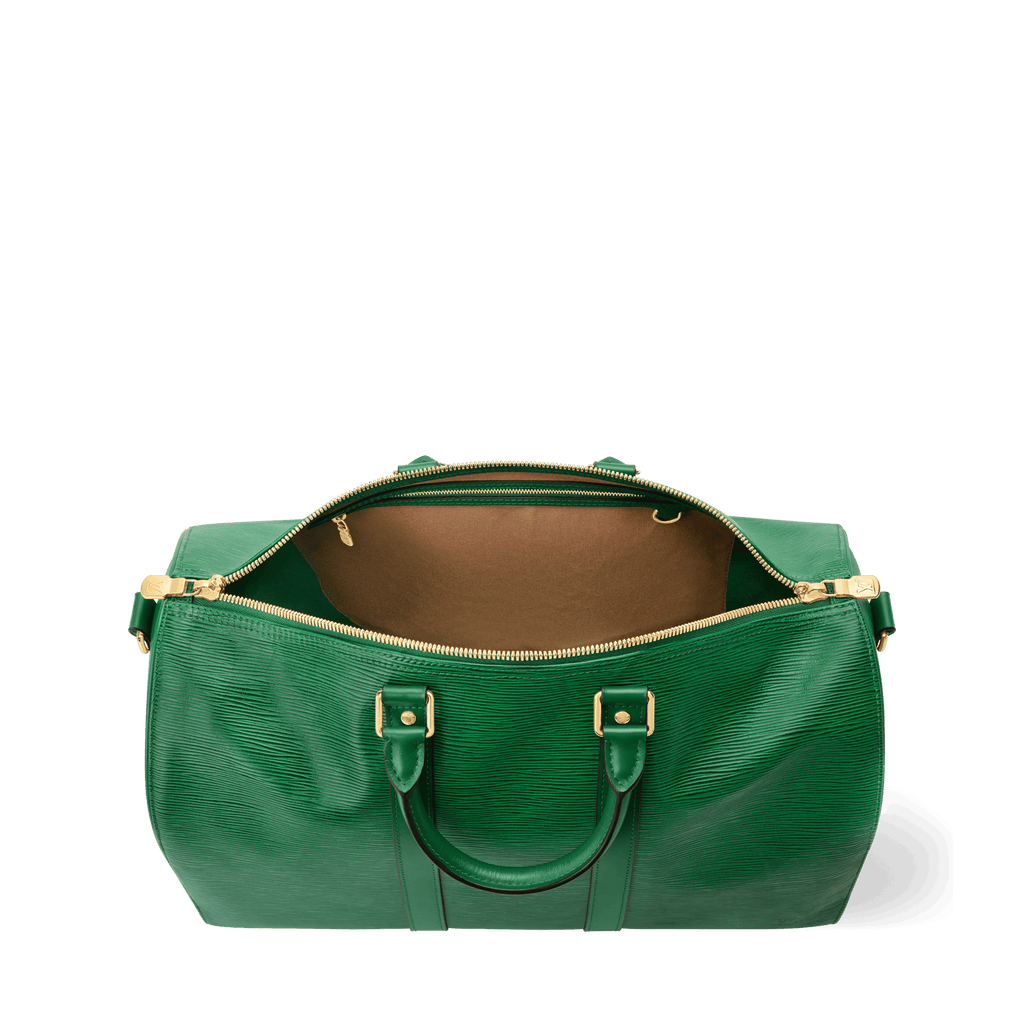 Green Leather Travel Bag product image 3