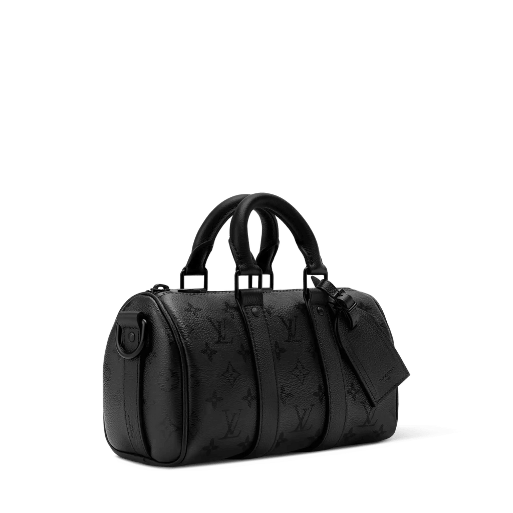 Black Coated Canvas Handbag Design 005 product image 2