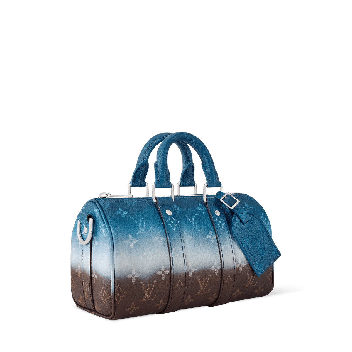 Blue Coated Canvas Travel Bag product image 2