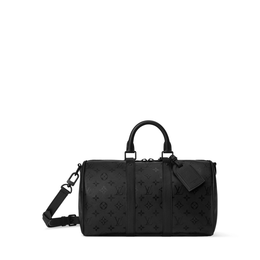 Black Coated Canvas Travel Bag product image 1