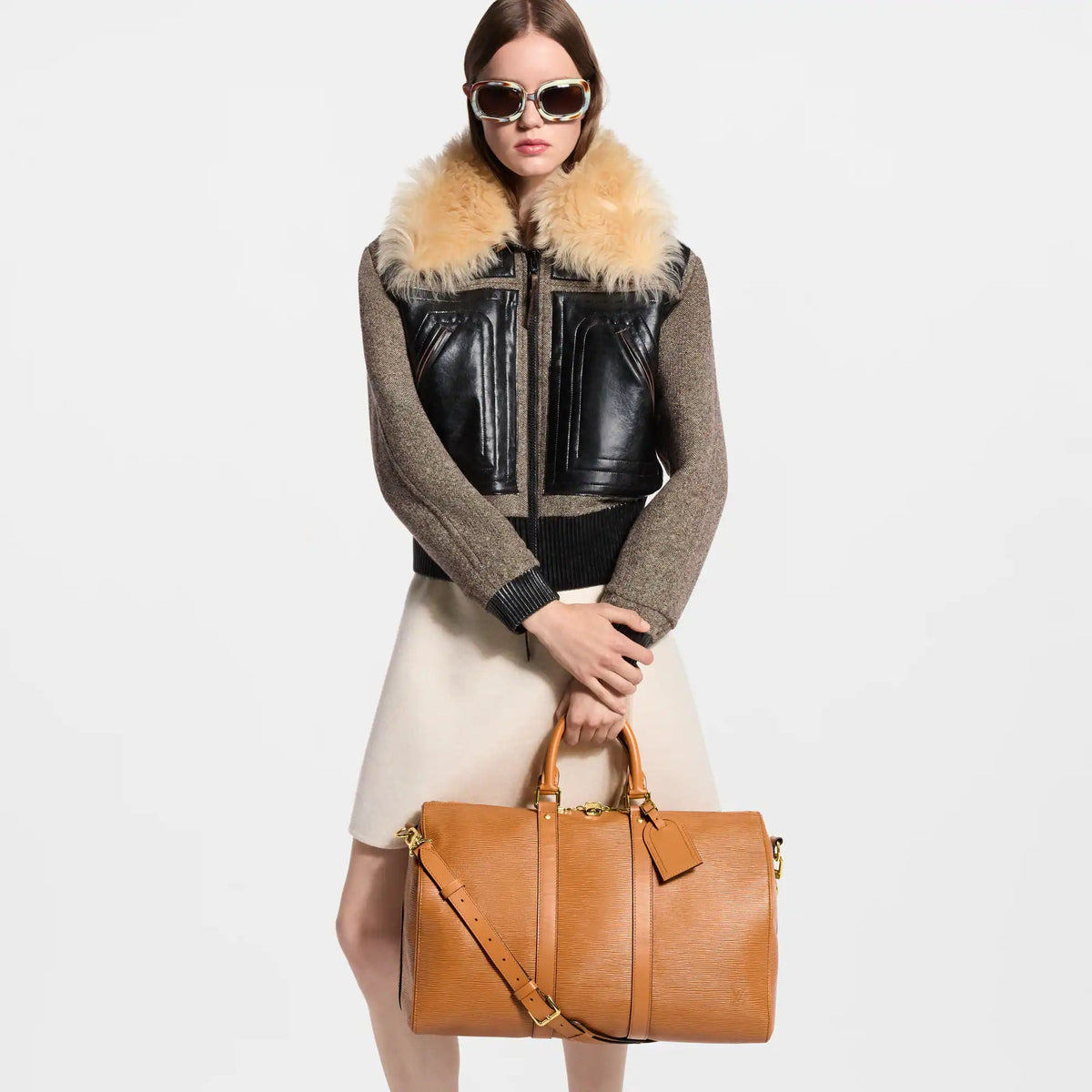 Tan Leather Travel Bag product image 4