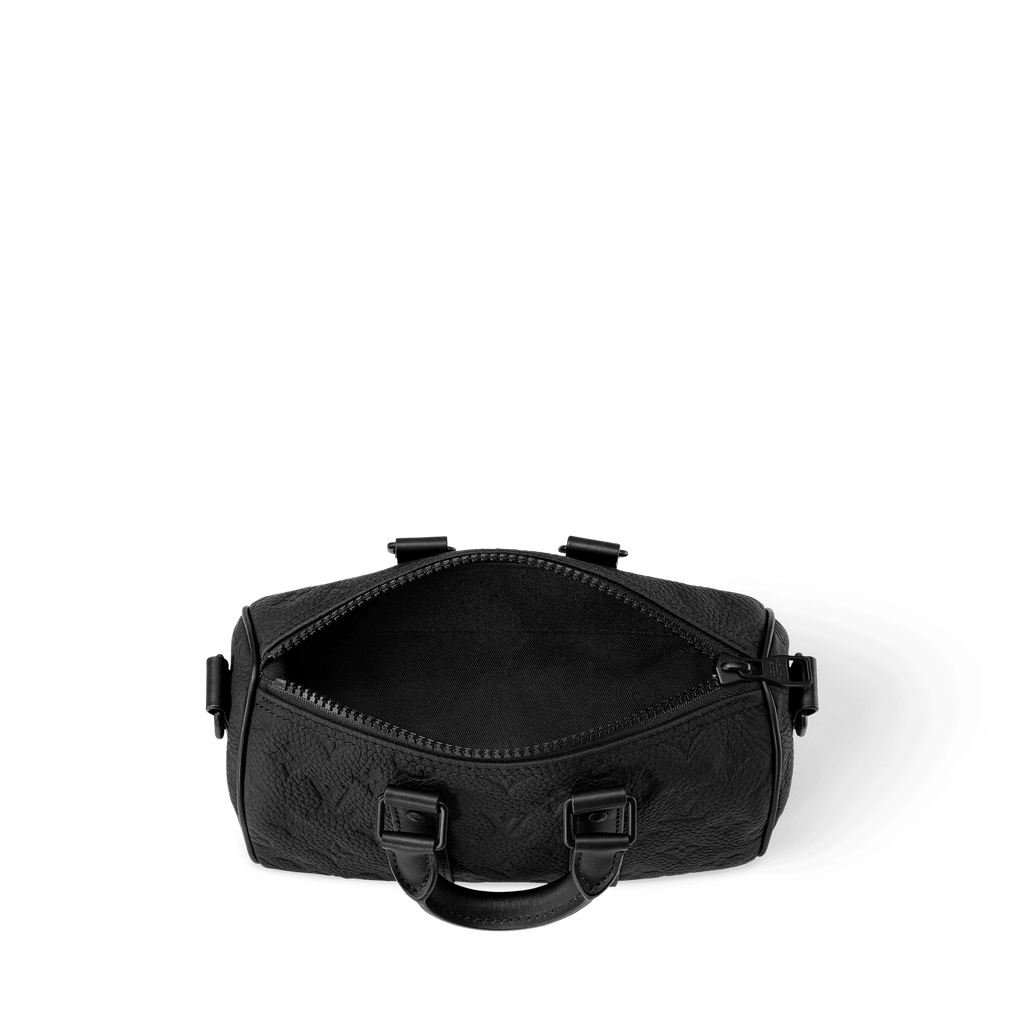 Black Leather Travel Bag Design 002 product image 4