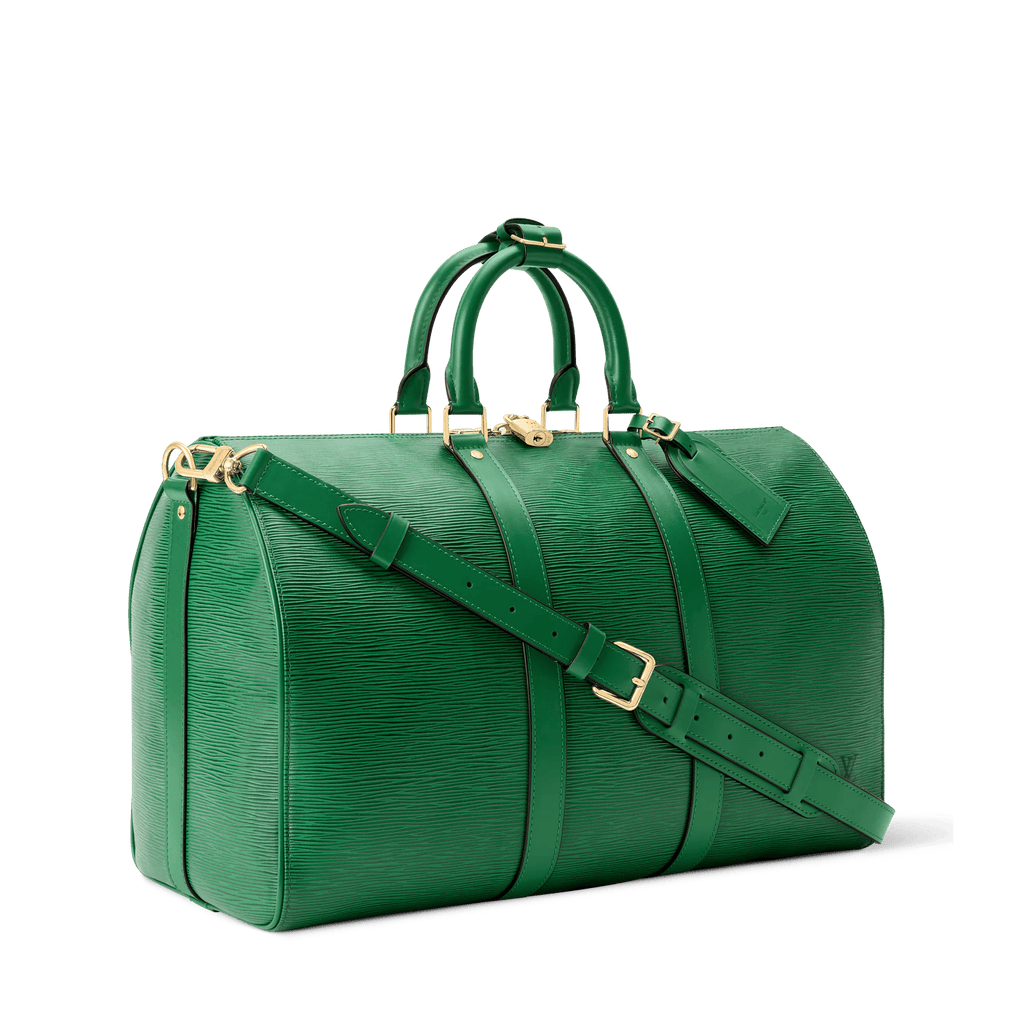 Green Leather Travel Bag product image 2