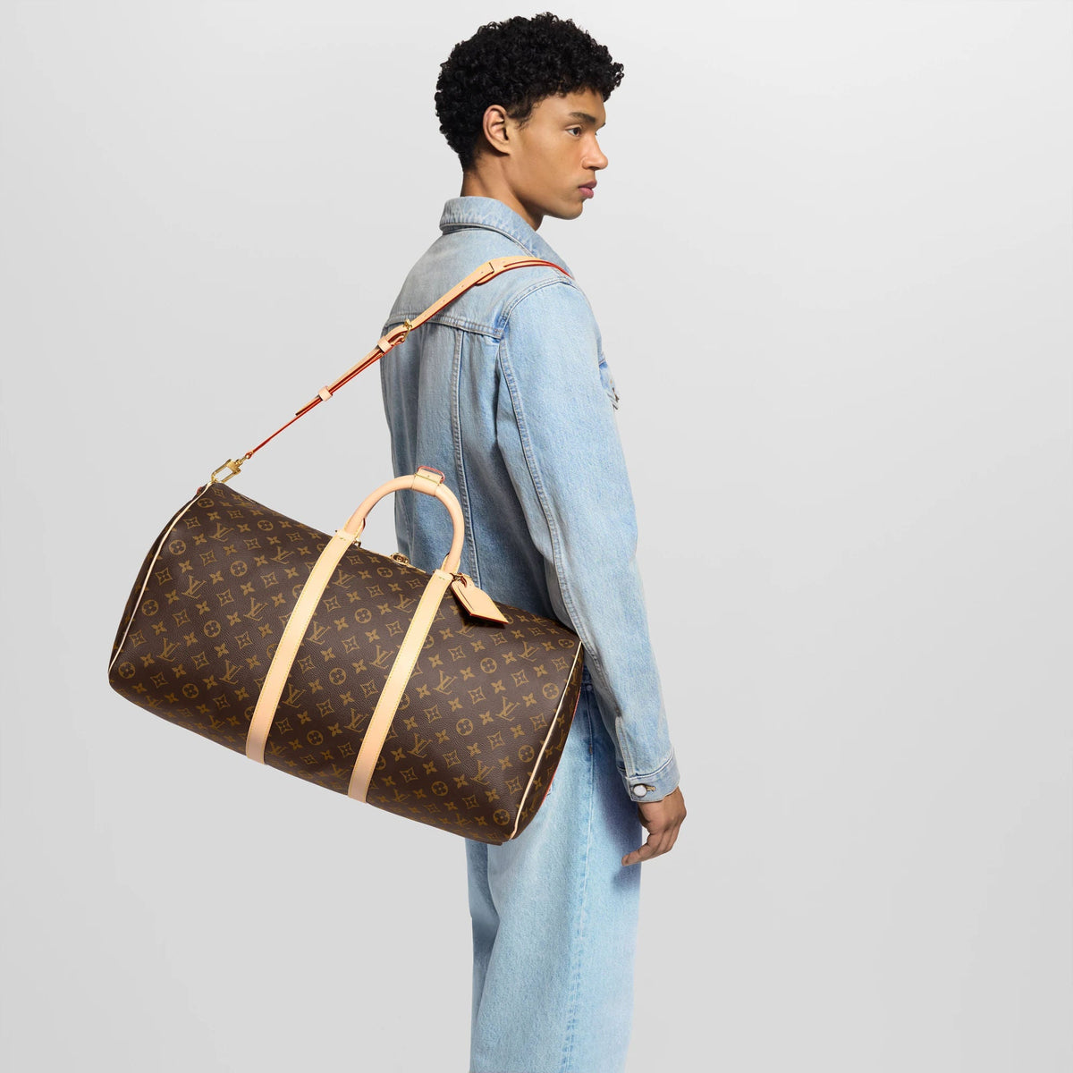Keepall Bandoulière 55 Duffel Bag M41414 Collection