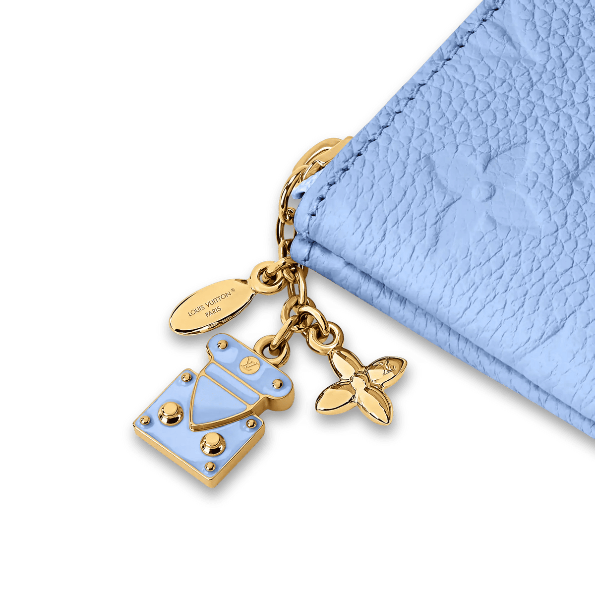 Key Pouch S Monogram Empreinte Leather Card Holder M29815 For Women