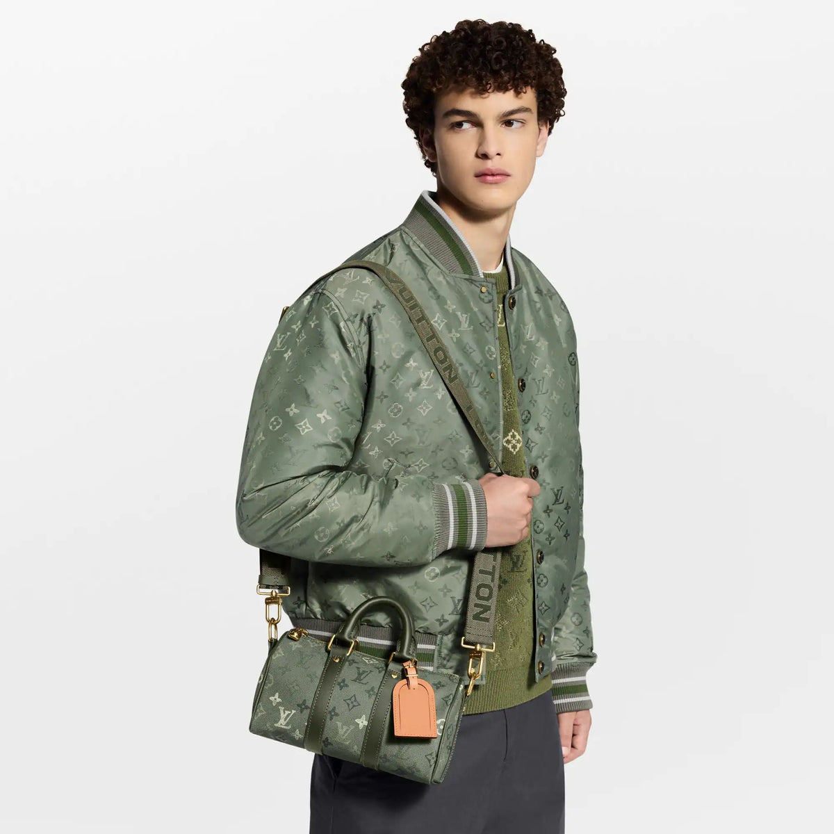 Keepall Bandoulière 25 Khaki Shoes For Men