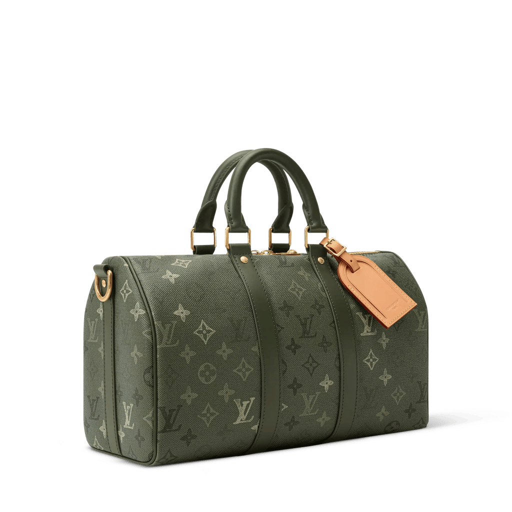 Khaki Coated Canvas Travel Bag product image 2