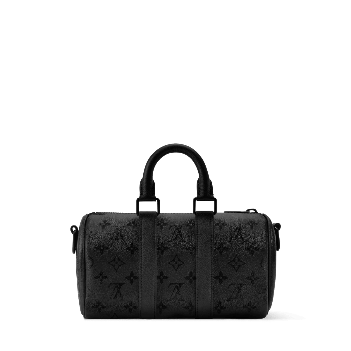 Black Coated Canvas Handbag Design 005 product image 3