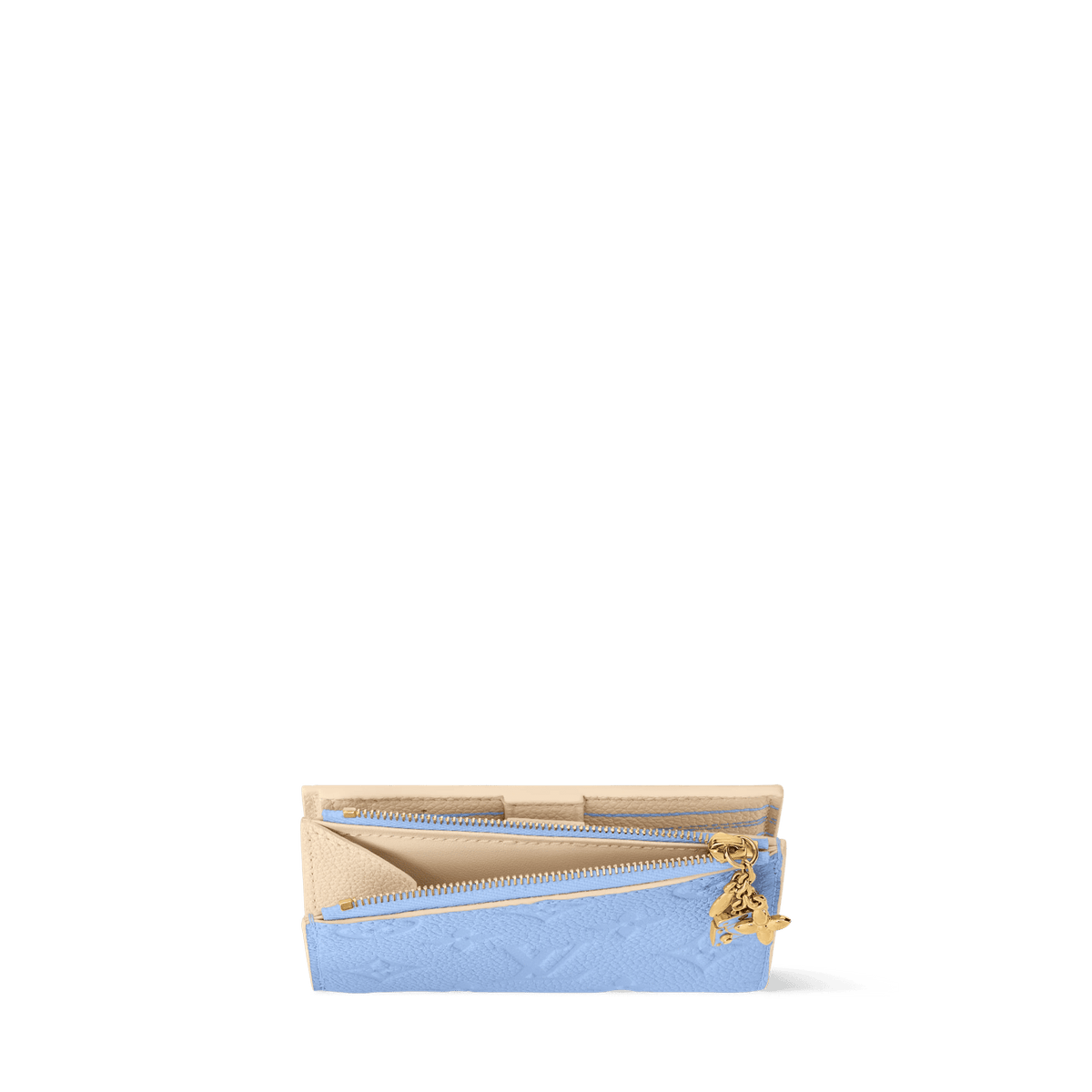 Blue Compact Leather Wallet product image 3