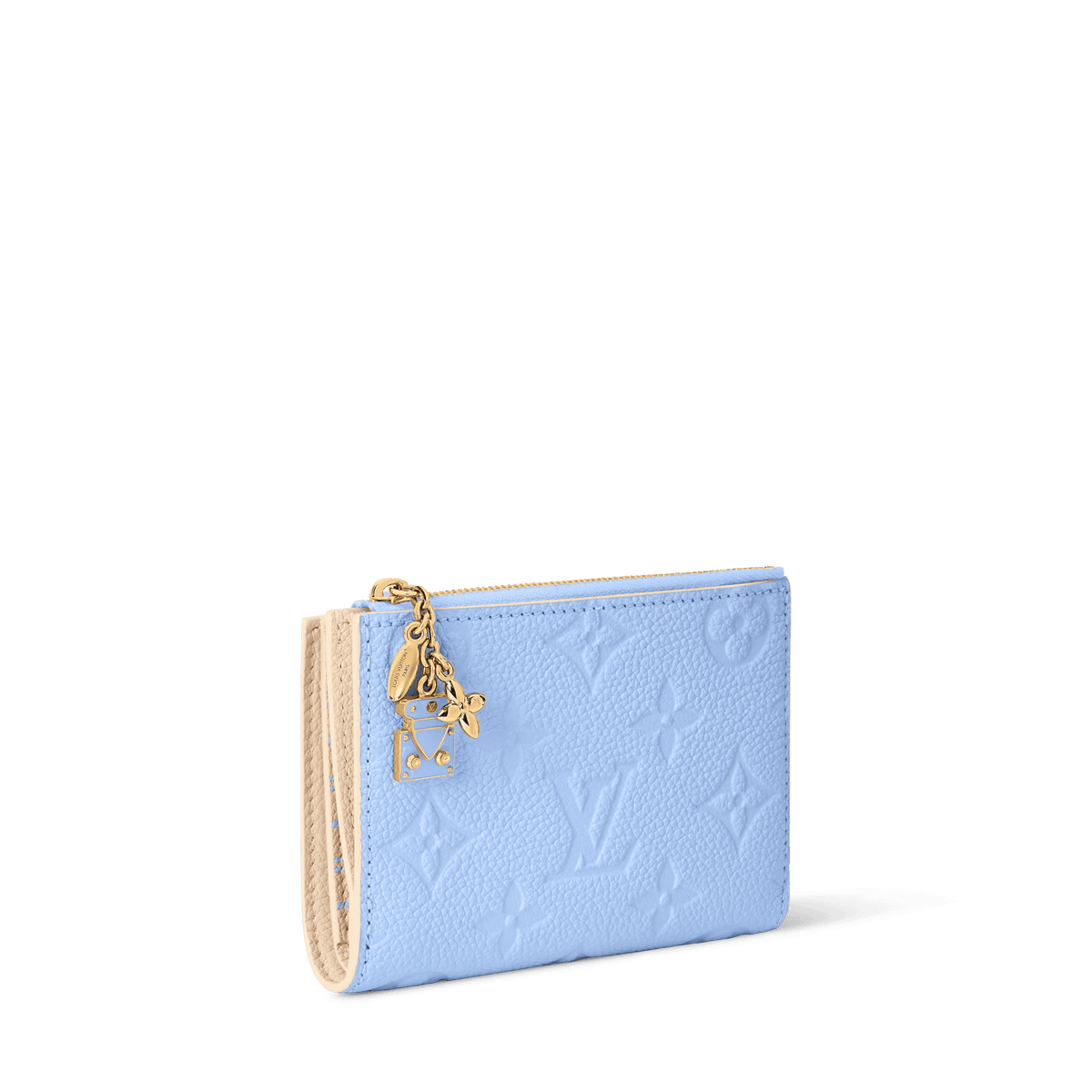 Blue Compact Leather Wallet product image 2