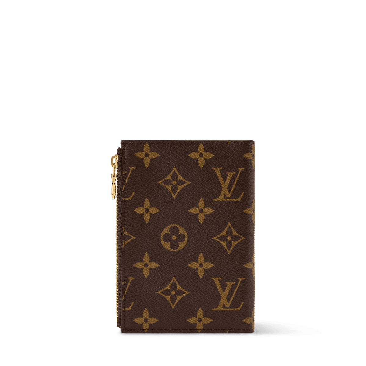Locked Passport Cover Monogram Canvas Card Holder M29550 For Women