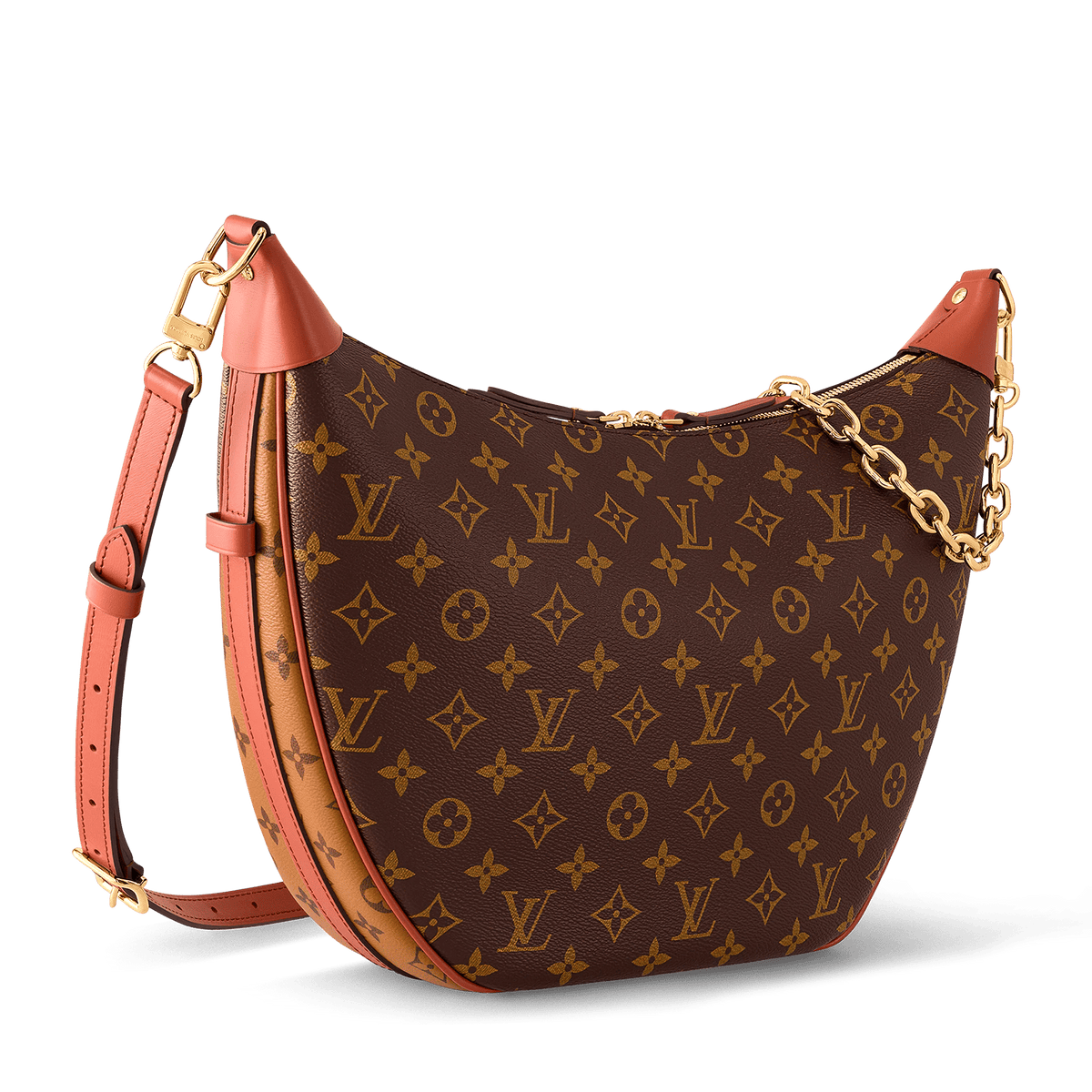 Loop Hobo Monogram Coated Canvas Bag M46311 For Women