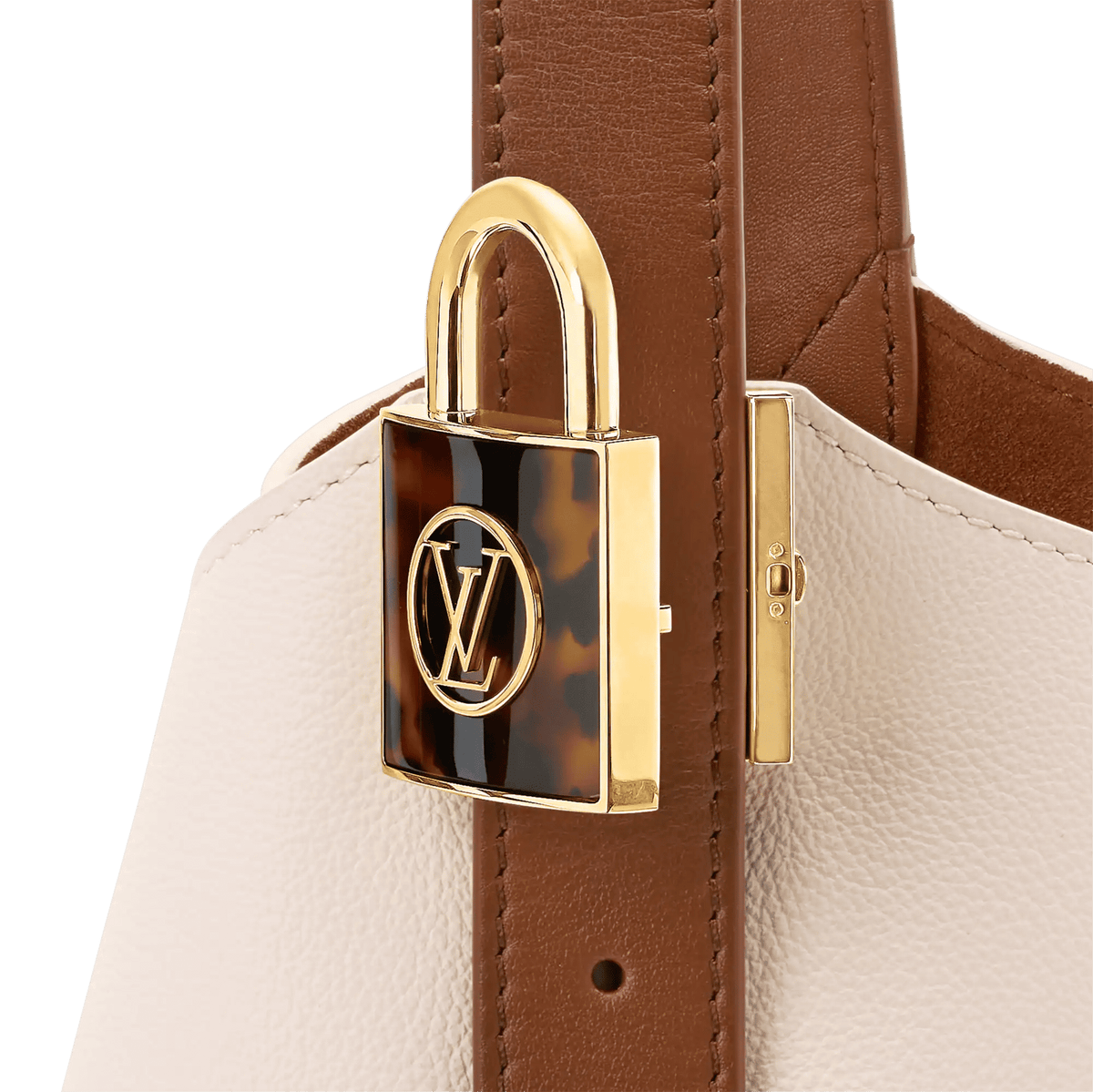 Low Key Hobo PM Quartz Calf Leather Hobo Bag For Women