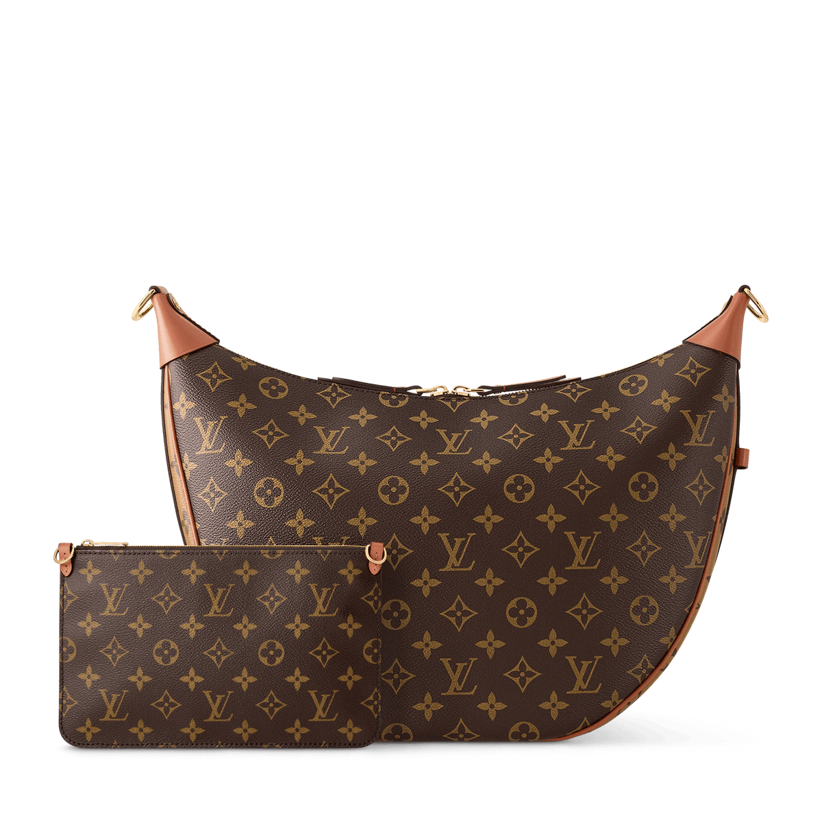 Loop Hobo Monogram Coated Canvas Bag M46311 For Women