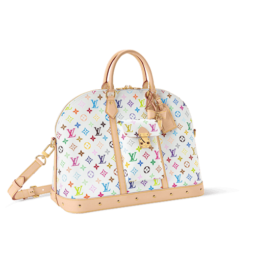 Alma Travel Bag Monogram Multicolore Blanc M27901 Collection