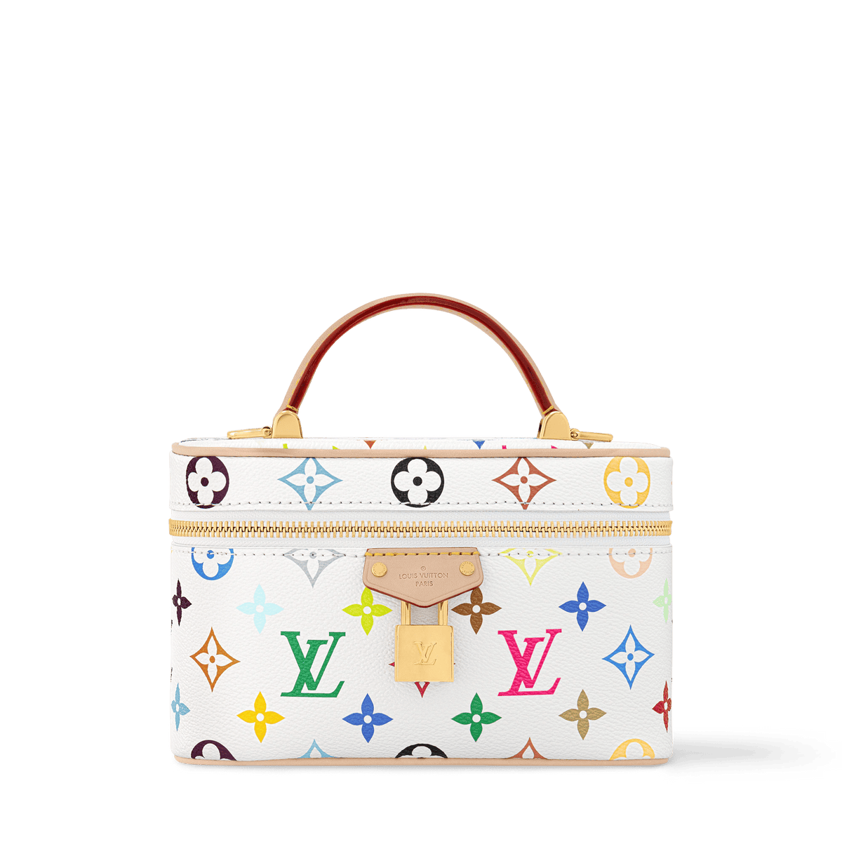 LV x TM Vanity Chain Pouch Multicolore Blanc M13662 For Women