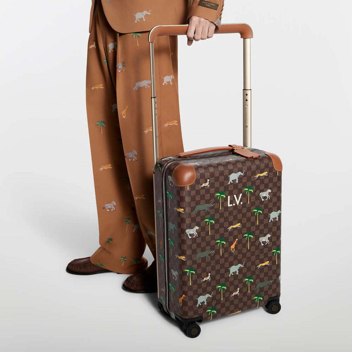 Brown Coated Canvas Luggage product image 8