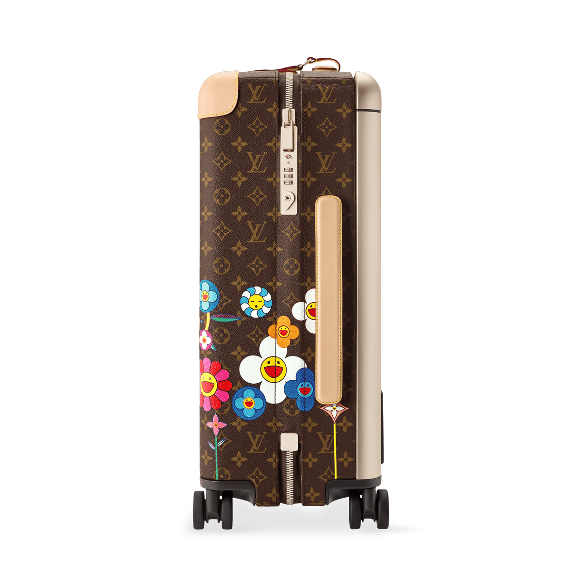 Horizon 55 Rolling Suitcase Monogram Garden M28237 Collection