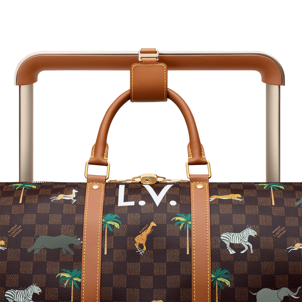 Brown Coated Canvas Luggage product image 6