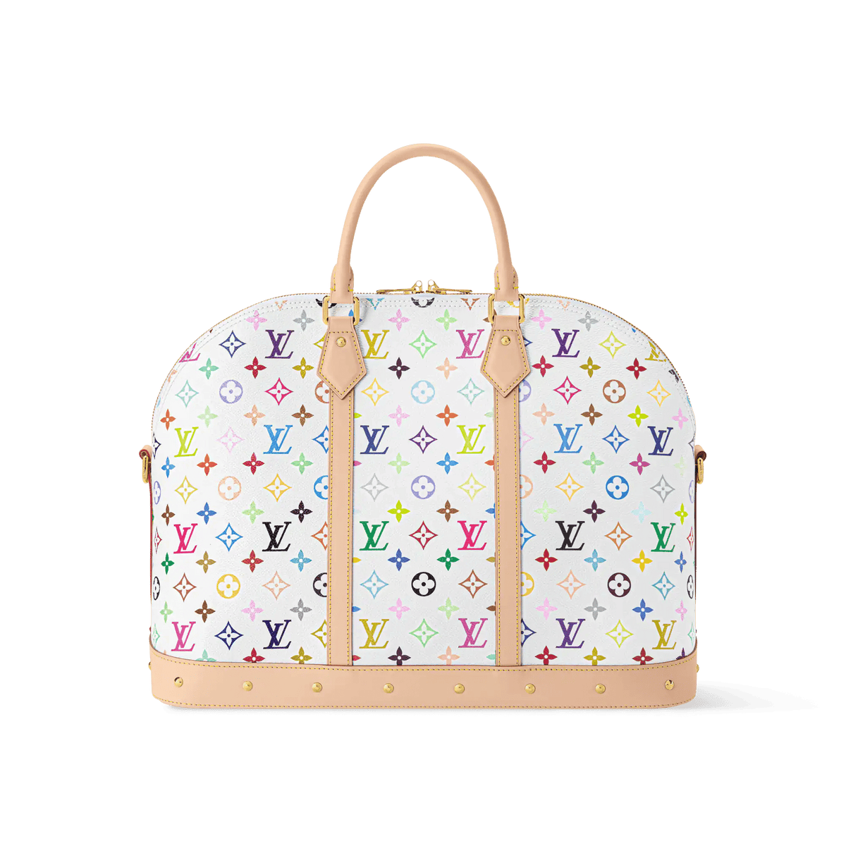 Alma Travel Bag Monogram Multicolore Blanc M27901 Collection