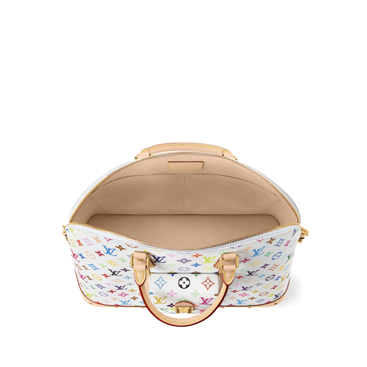 Alma Travel Bag Monogram Multicolore Blanc M27901 Collection