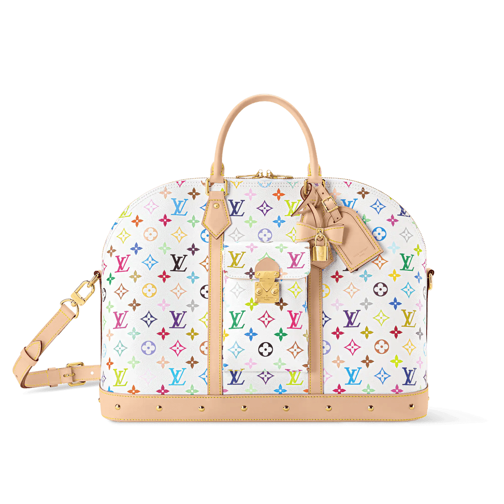 Alma Travel Bag Monogram Multicolore Blanc M27901 Collection