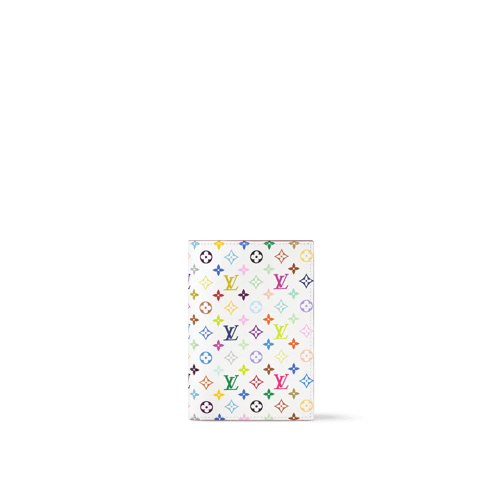 Monogram Canvas Passport Cover Multicolore Blanc M14178 Collection