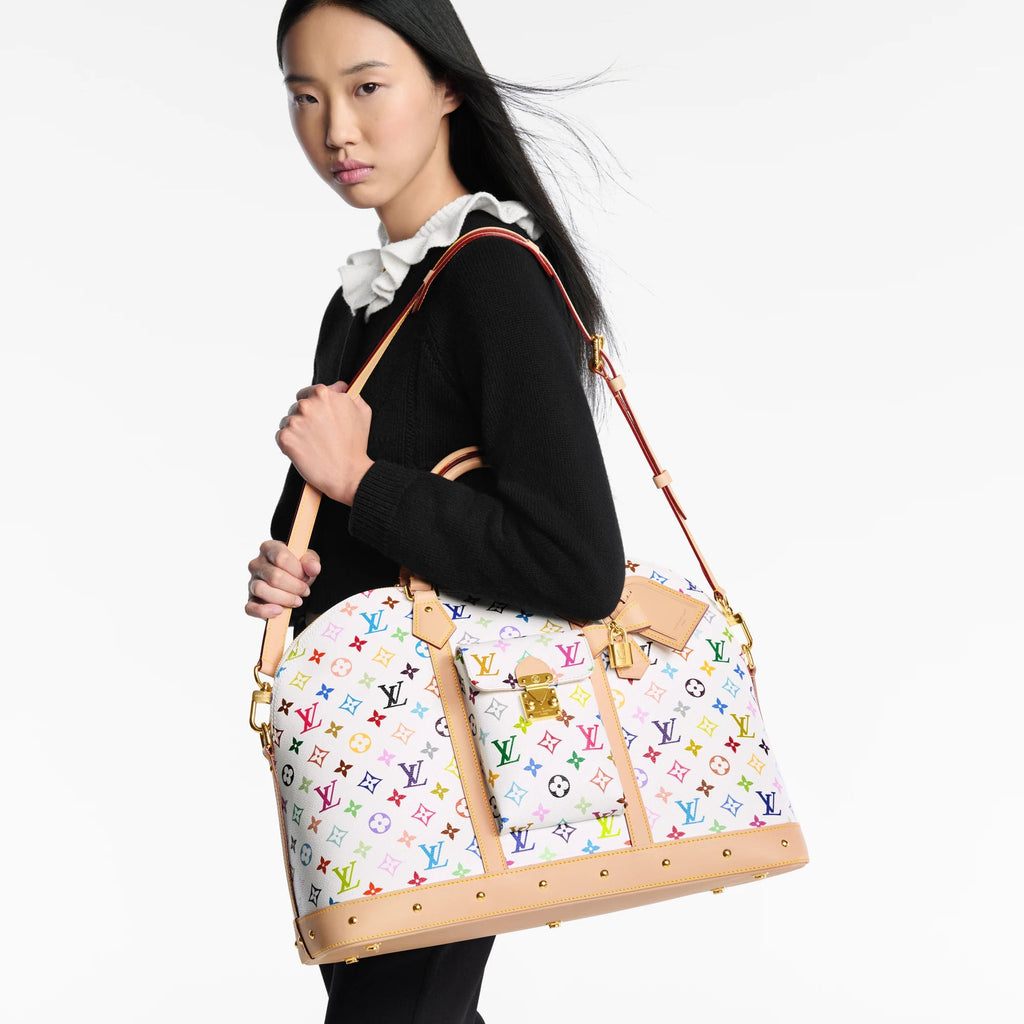 Alma Travel Bag Monogram Multicolore Blanc M27901 Collection