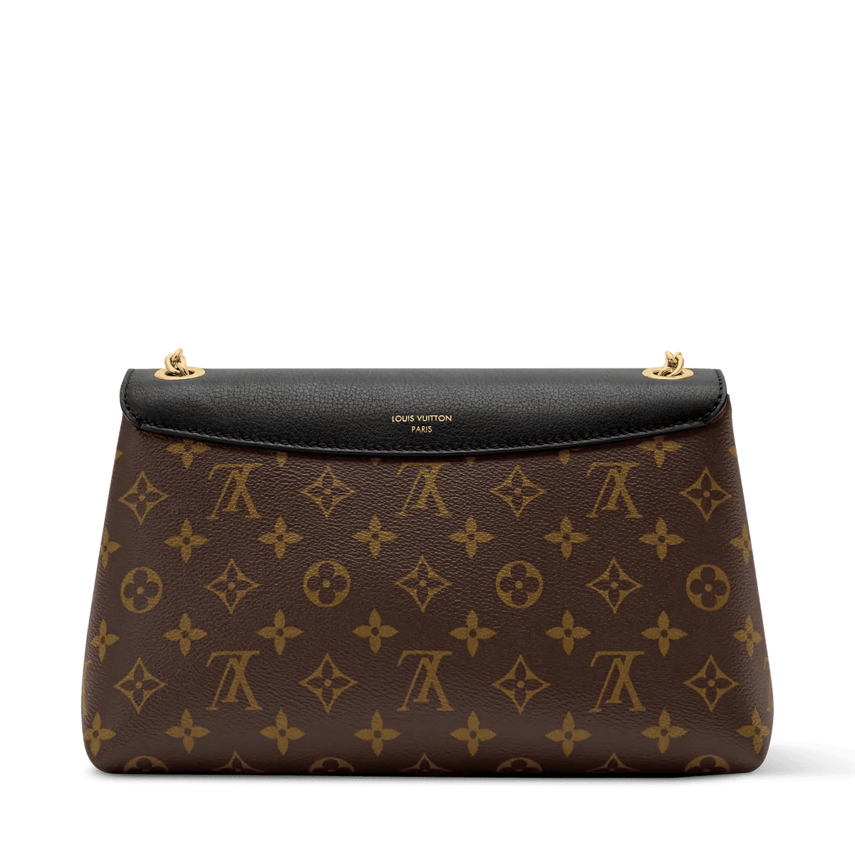 Madeleine PM Monogram Black Leather Shoulder Bag M28610 For Women