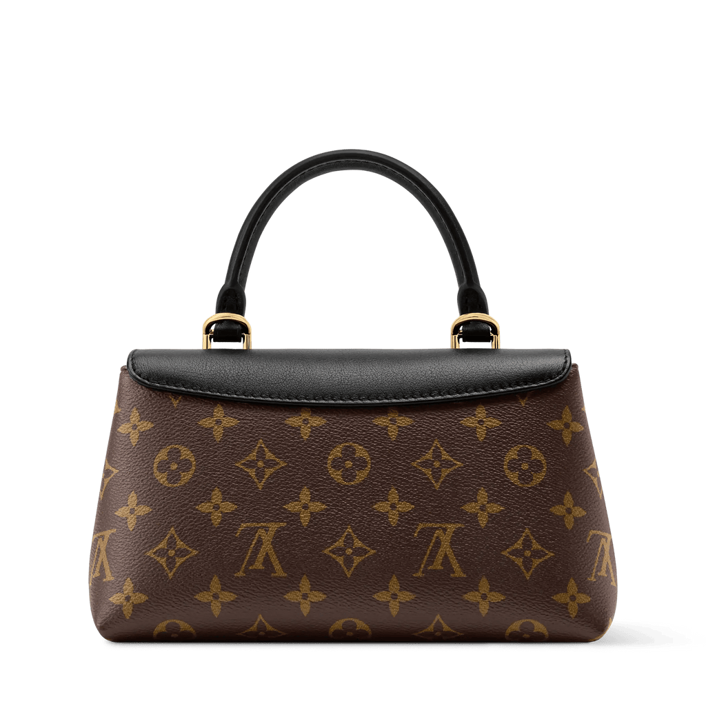 Madeleine BB Monogram Black Coated Canvas Shoulder Bag M27511 For Women