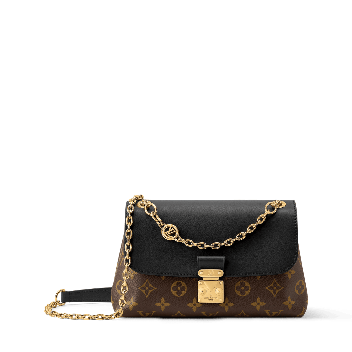 Madeleine BB Monogram Black Leather Crossbody Bag M28424 For Women