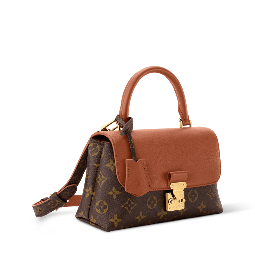 Coated Canvas & Leather Shoulder Bag Design 002 product image 2