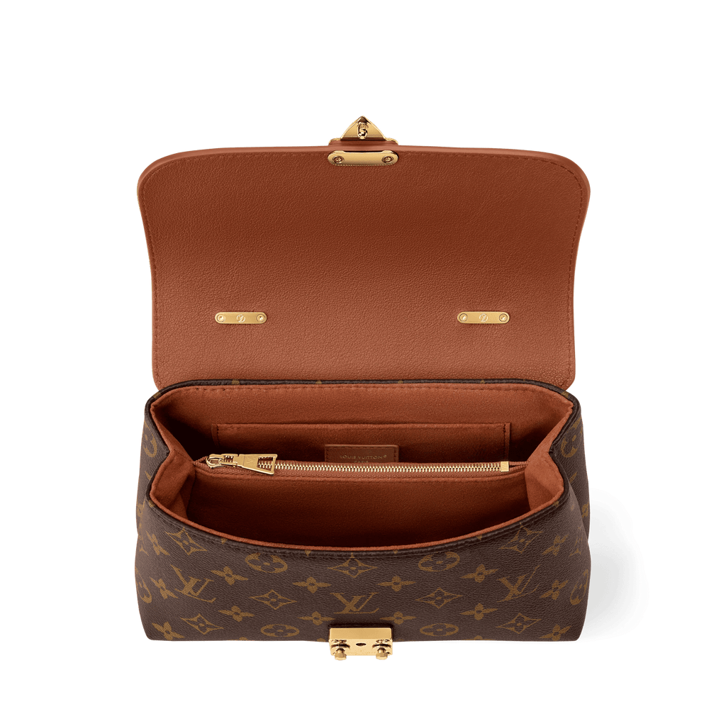 Coated Canvas & Leather Shoulder Bag Design 002 product image 4